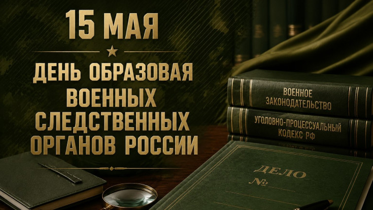 С Днём образования военных следственных органов Российской Федерации 1